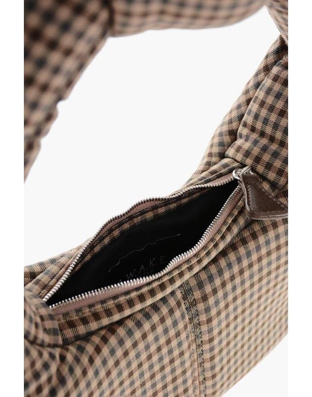 어웨이크모드 [해외직구] 어웨이크 모드 숄더백 AW22 PSS23 BG04 EIGEGINGHAM BROWN CHECK Beige 착용컷