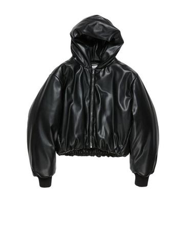 [해외직구] 25FW 아크네 스튜디오 가죽 자켓 A90654 900 Black