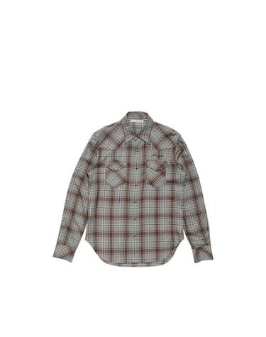 [해외직구] 26FW 아크네 스튜디오 긴팔 셔츠 BB0715 MGREY GREY BROWN