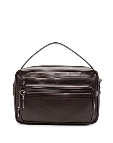 [해외직구] 26FW 아크네 스튜디오 카메로 미디엄 숄더백 C10235D ADN BROWN