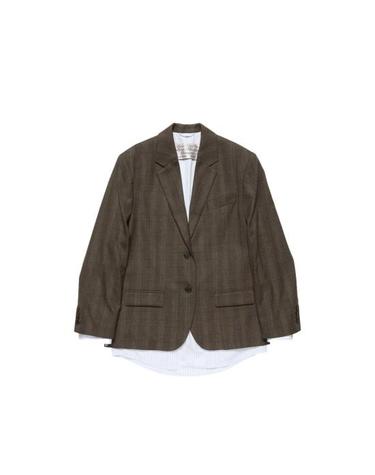 [해외직구] 26FW 아크네 스튜디오 수트 자켓 AH0353 BROBK BROWN