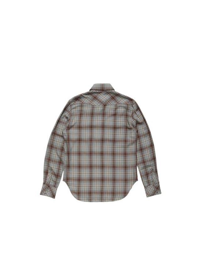 아크네 스튜디오 [해외직구] 26FW 아크네 스튜디오 긴팔 셔츠 BB0715 MGREY GREY BROWN 착용컷
