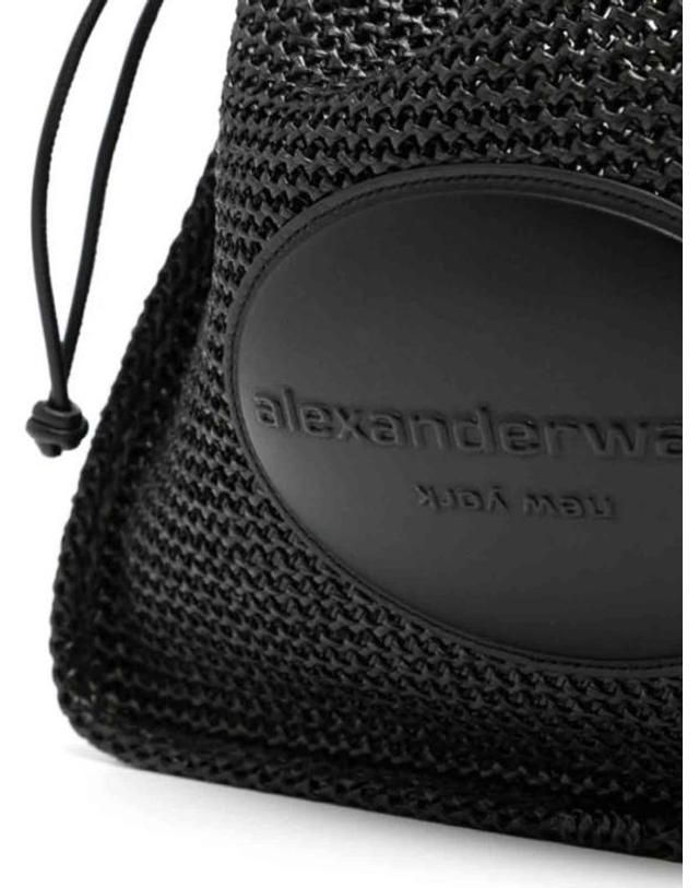 알렉산더 왕 [해외직구] 24SS 알렉산더 왕 토트백 20224K41M001 Black 착용컷