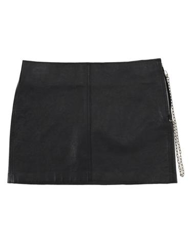 [해외직구] 26SS 알렉산더 왕 숏 스커트 1WC1265381 001 BLACK
