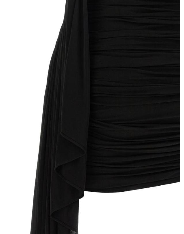 알렉산더 왕 [해외직구] 26FW 알렉산더 왕 숏 원피스 AL339067BM BLACK 착용컷