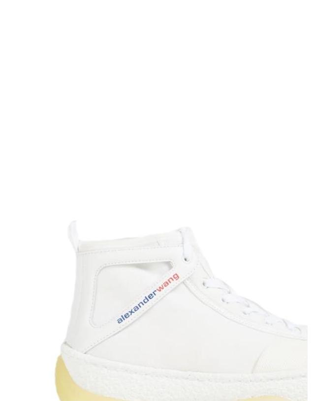 알렉산더 왕 [해외직구] 24SS 알렉산더 왕 스니커즈 3119N0039M100 WHITE 착용컷