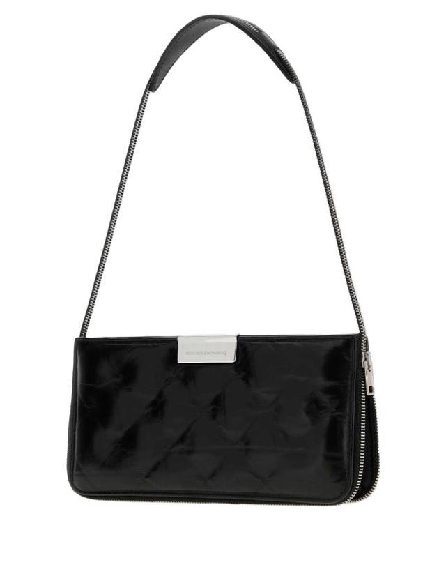 알렉산더 왕 [해외직구] 26FW 알렉산더 왕 숄더백 20426P73L 001 BLACK 착용컷