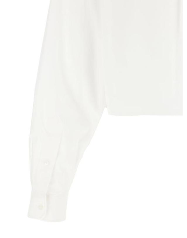 알렉산더 왕 [해외직구] 알렉산더 왕 셔츠 LD1WC3261347100 WHITE 착용컷