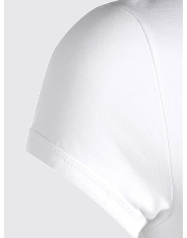 알렉산더 왕 [해외직구] 26FW 알렉산더 왕 반팔 티셔츠 1CC4261381 100 White 착용컷