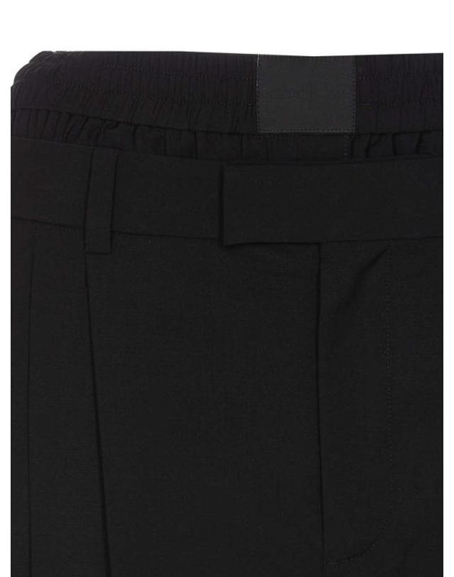알렉산더 왕 [해외직구] 25SS 알렉산더 왕 스트레이트 팬츠 1WC1254784001 Black 착용컷