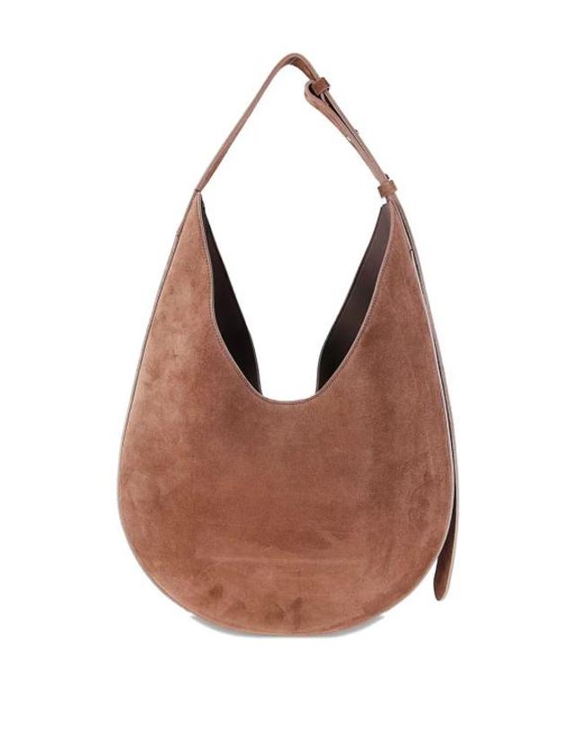 에스더 에크메 [해외직구] 25FW 에스더 에크메 숄더백 03FW25HO100 238 SUEDE COCOA 착용컷
