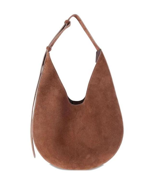 에스더 에크메 [해외직구] 25FW 에스더 에크메 숄더백 03FW25HO100 238 SUEDE COCOA 착용컷