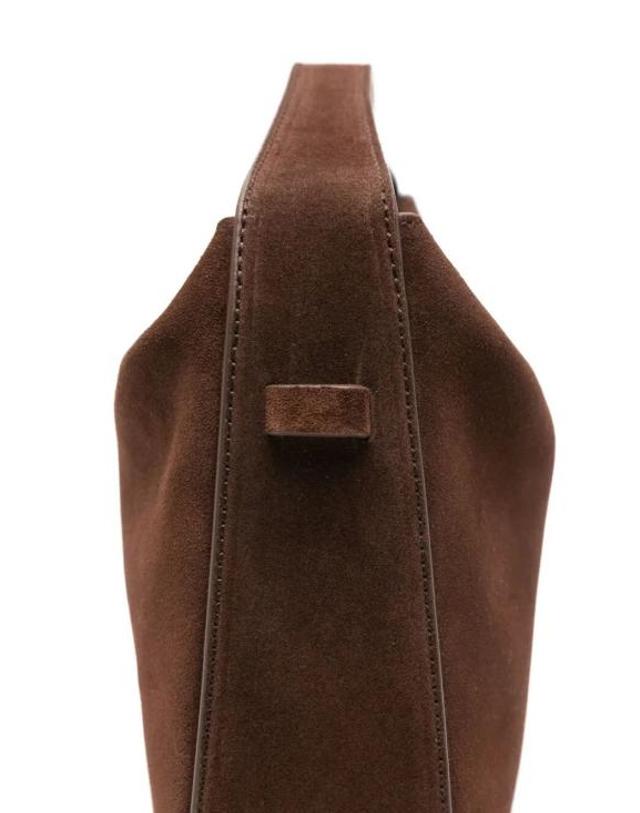에스더 에크메 [해외직구] 25FW 에스더 에크메 크로스백 03FW25SBGC100 238 SUEDE COCOA 착용컷