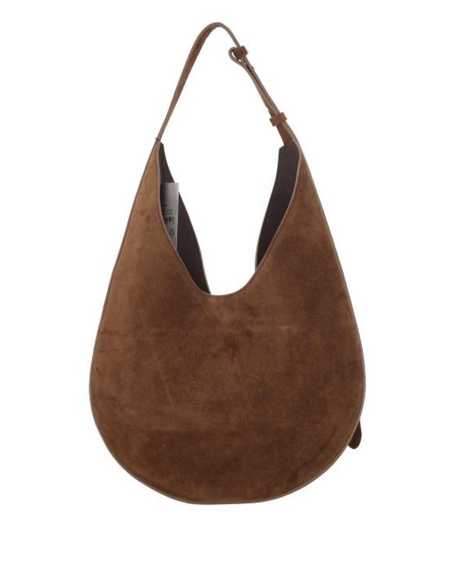 에스더 에크메 [해외직구] 26SS 에스더 에크메 숄더백 03COHO100 L24238 SUEDE COCOA 착용컷