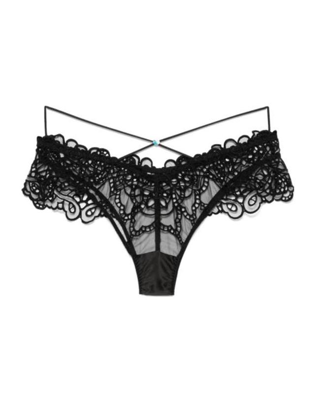 아장프로보카퇴르 [해외직구] 25SS 아장프로보카퇴르 팬티 AP12487001001 Black 착용컷