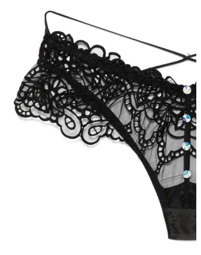 아장프로보카퇴르 [해외직구] 25SS 아장프로보카퇴르 팬티 AP12487001001 Black 착용컷