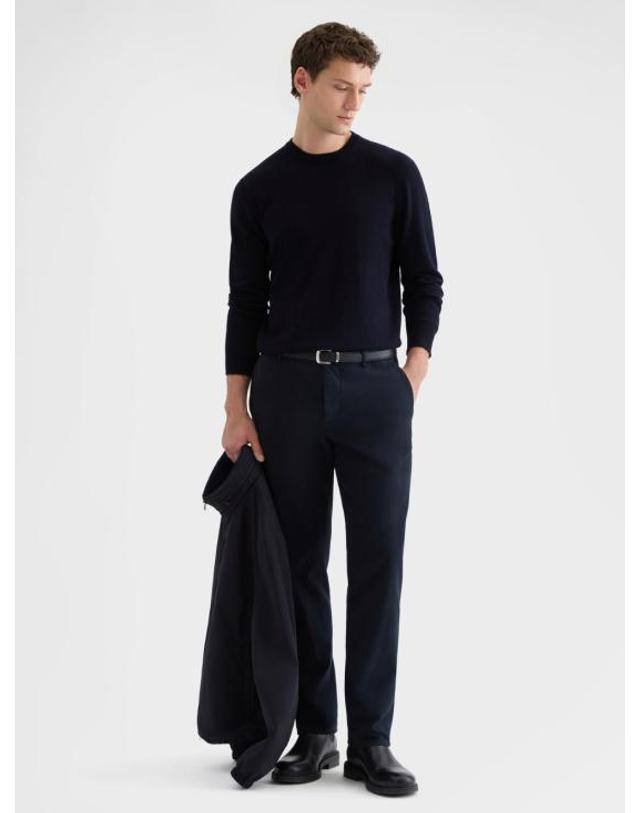 아뇨나 [해외직구] 26FW 아뇨나 스웨터 K108U384K1213 B92 BLU NAVY 착용컷