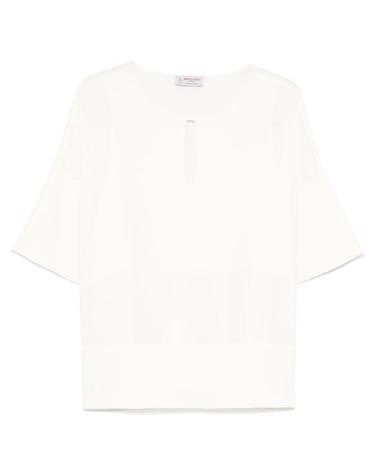 [해외직구] 25SS 알베르토비아니 블라우스 MM895 AC0028100 Ivory