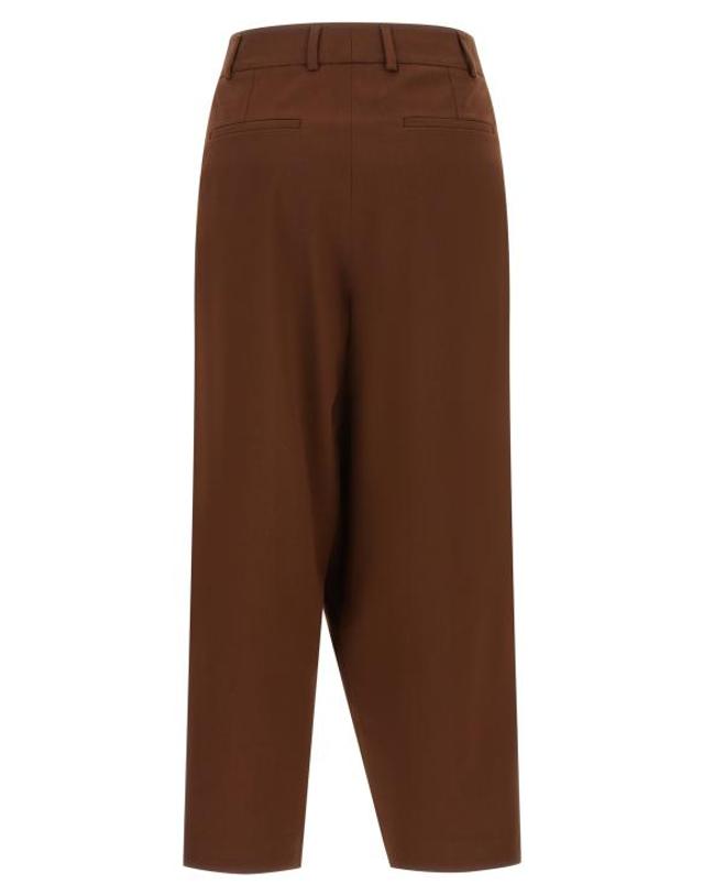 알베르토비아니 [해외직구] 26FW 알베르토비아니 스트레이트 팬츠 CC862W0024165 Brown 착용컷