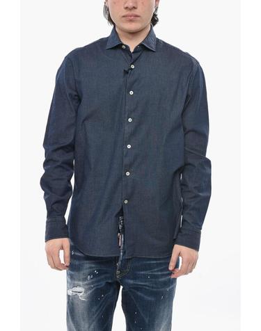 [해외직구] 알레산드로 게라르디 긴팔 셔츠 BP1L3G7T10AW668 Blue