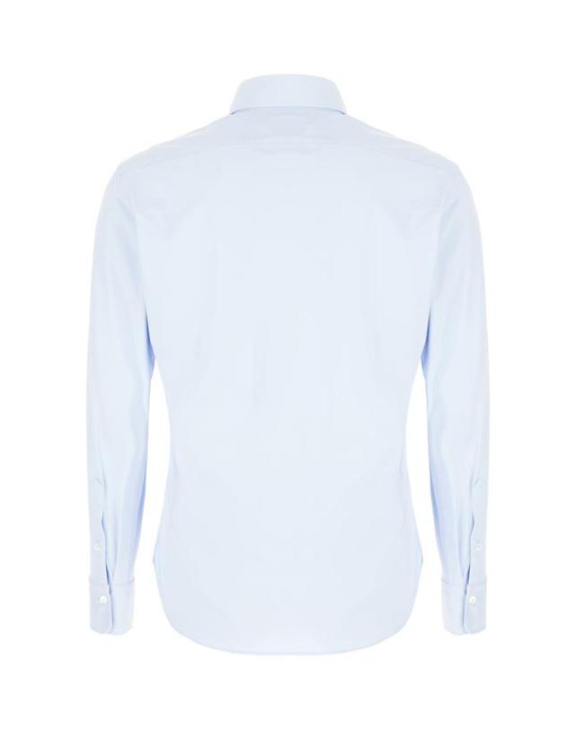알레산드로제랄디 [해외직구] 26FW 알레산드로 게라르디 긴팔 셔츠 BP12G7TM009 620 AZZURRO CHIARO 착용컷