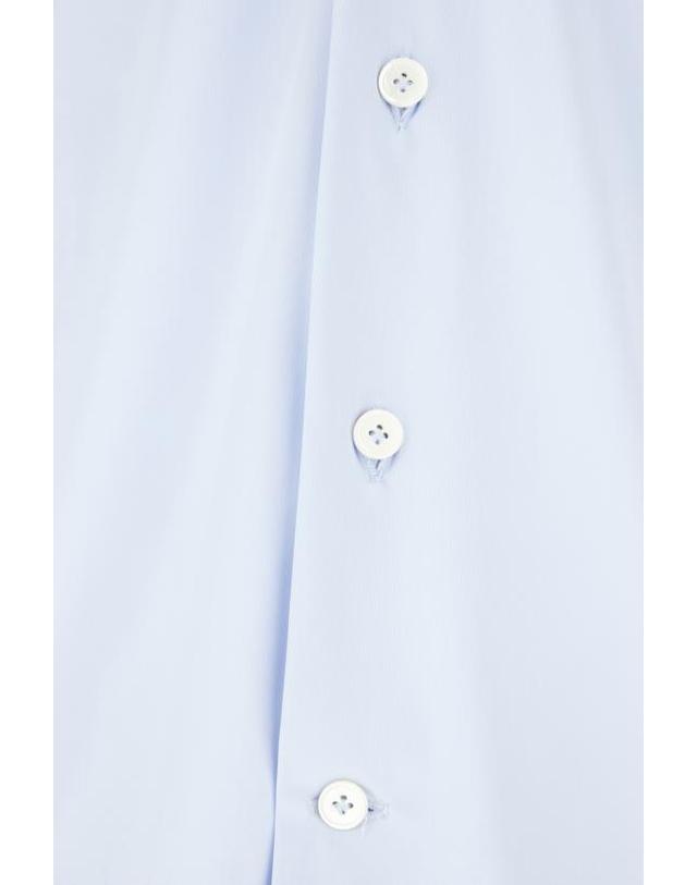 알레산드로제랄디 [해외직구] 26FW 알레산드로 게라르디 긴팔 셔츠 BP12G7TM009 620 AZZURRO CHIARO 착용컷