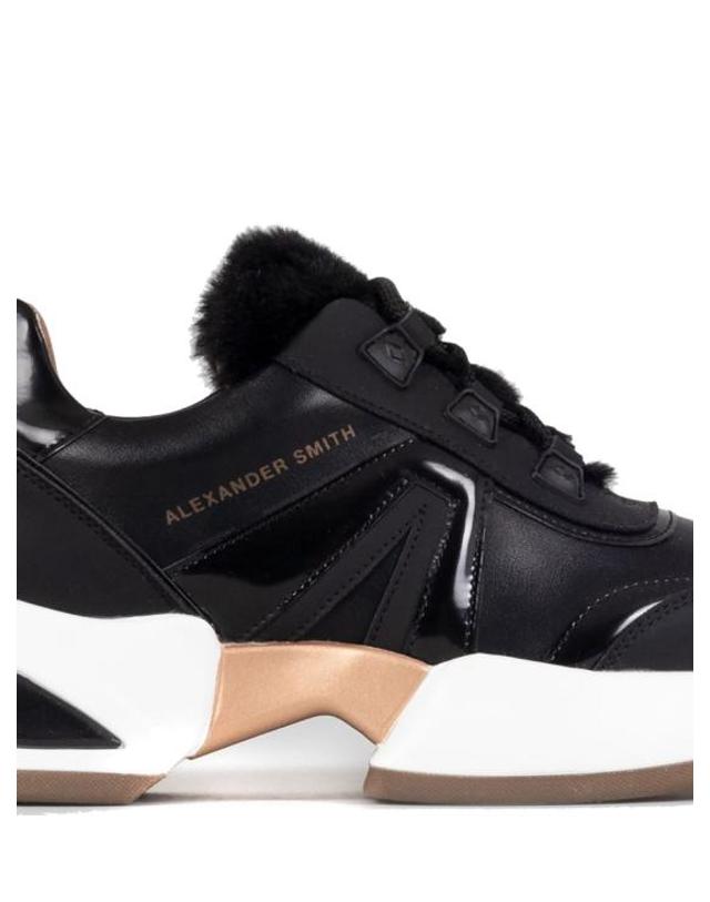 알렉산더 스미스 [해외직구] 24FW 알렉산더 스미스 스니커즈 MBW 1119 BLK Black 착용컷