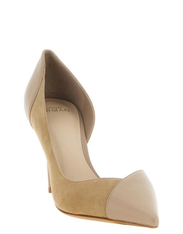 알렉산더 버만 [해외직구] 26FW 알렉산더버만 힐 펌프스 B0602900110001SEMOLINA Beige 착용컷