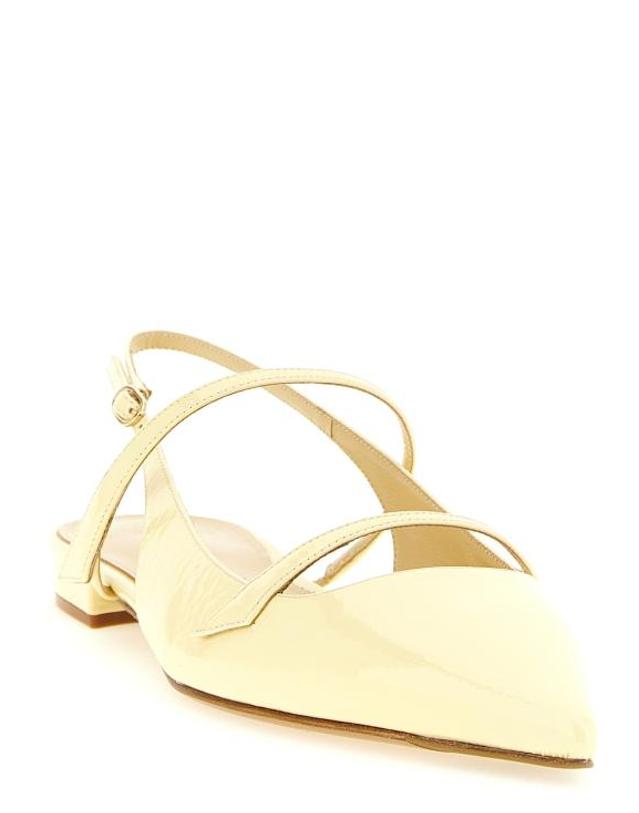 알렉산더 버만 [해외직구] 26SS 알렉산더버만 플랫 슈즈 AL329060BM YELLOW 착용컷