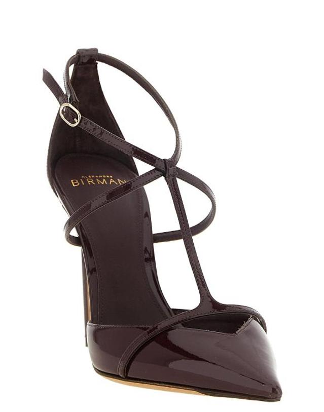 알렉산더 버만 [해외직구] 알렉산더버만 힐 펌프스 LDB0602800070001CHERRYLACQUER BURGUNDY 착용컷