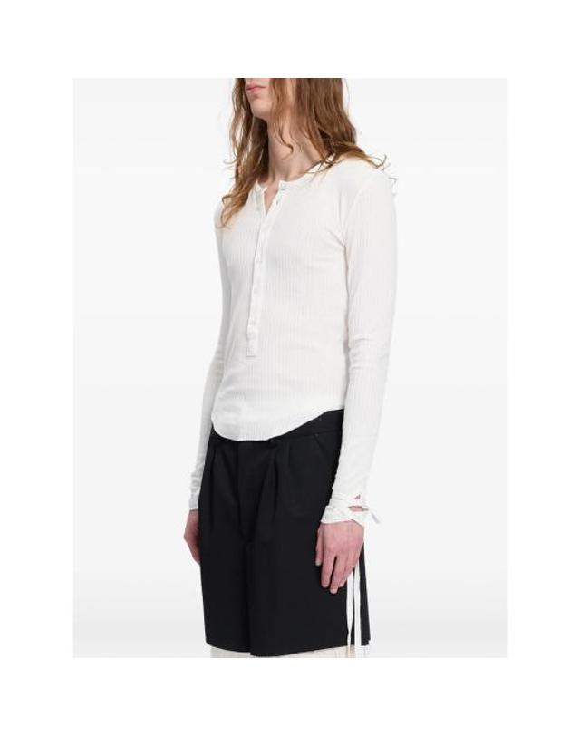 앤 드뮐미스터 [해외직구] 26FW 앤 드뮐미스터 탑 B0014466 FA766 002 WHITE 착용컷