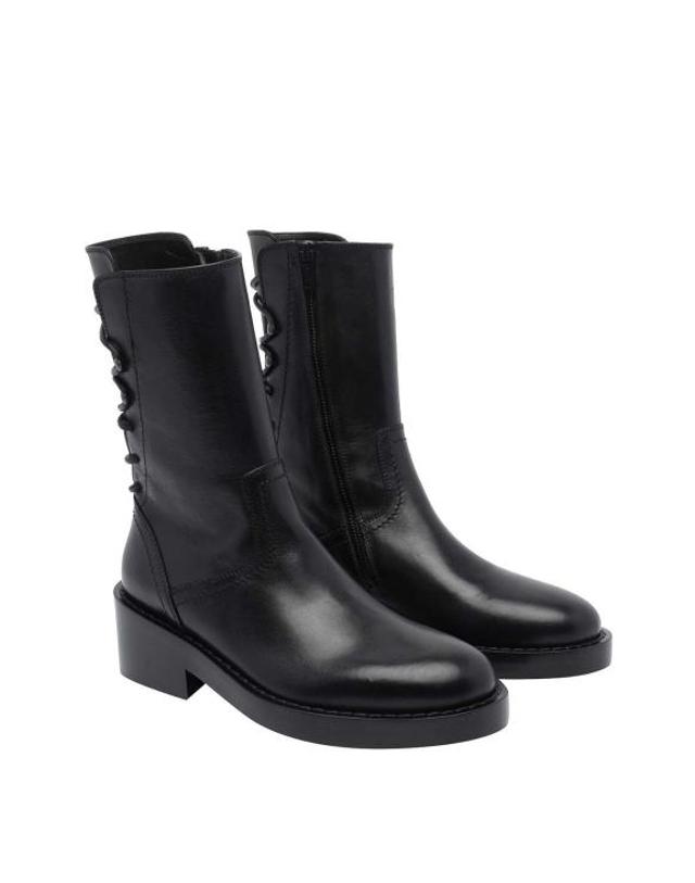 앤 드뮐미스터 [해외직구] 26FW 앤 드뮐미스터 부츠 10057LT047099 BLACK 착용컷