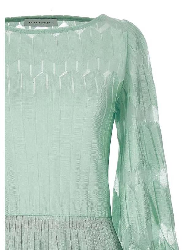 안토니노 발렌티 [해외직구] 안토니오발렌티 원피스 LD7280AV297 SEAFOAM 착용컷