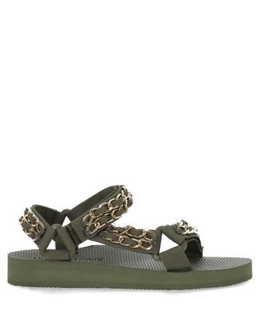 [해외직구] 26SS 아리조나러브 샌들 SS25TKGLDCHAINKAKI GOLD KAKI
