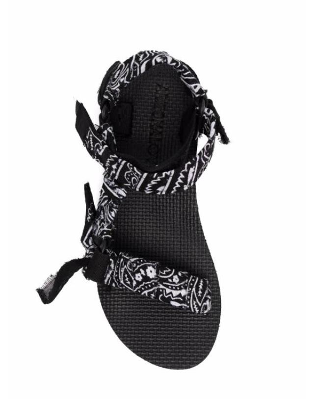 아리조나러브 [해외직구] 26SS 아리조나러브 샌들 TKBLK BLACK BANDANA 착용컷