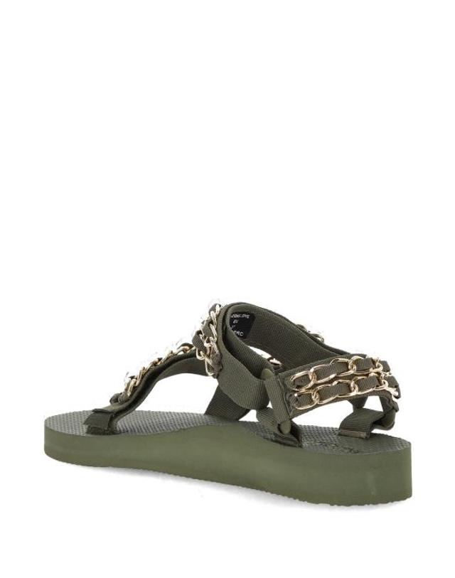 아리조나러브 [해외직구] 26SS 아리조나러브 샌들 SS25TKGLDCHAINKAKI GOLD KAKI 착용컷