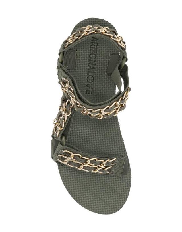 아리조나러브 [해외직구] 26SS 아리조나러브 샌들 SS25TKGLDCHAINKAKI GOLD KAKI 착용컷