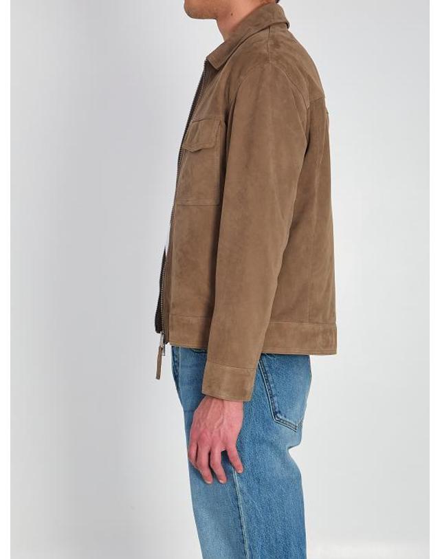 아르마 [해외직구] 26SS 아르마 무스탕 002G261015 SOIL BROWN 착용컷