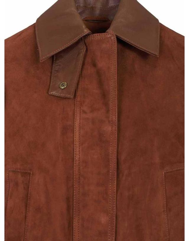 아르마 [해외직구] 26SS 아르마 무스탕 005L26102702MARRONE Brown 착용컷