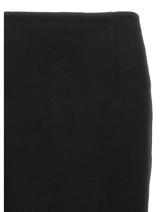 오라리 [해외직구] 26SS 오라리 숏 스커트 A25SS02WFBLACK Black 착용컷