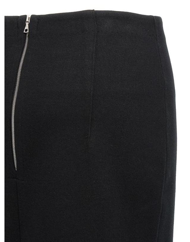 오라리 [해외직구] 26SS 오라리 숏 스커트 A25SS02WFBLACK Black 착용컷