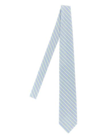 [해외직구] 26SS 오라리 넥타이 A26ST03WWSAXBLUESTRIPE Light Blue