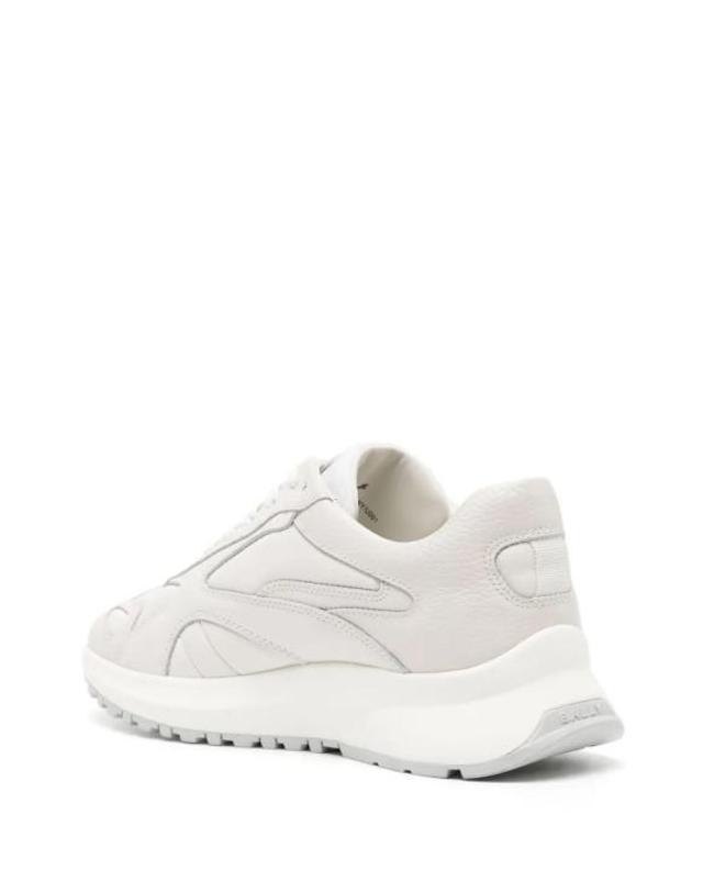 발리 [해외직구] 24FW 발리 스니커즈 MSK09UVT594U001 WHITE 착용컷