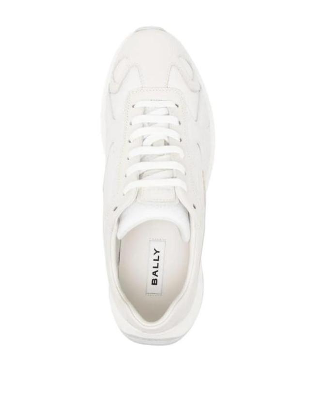 발리 [해외직구] 24FW 발리 스니커즈 MSK09UVT594U001 WHITE 착용컷
