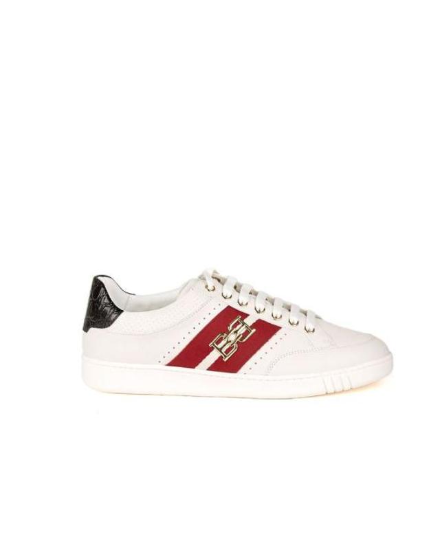 발리 [해외직구] 발리 스니커즈 6234705 8 5 Bally WHITE 착용컷