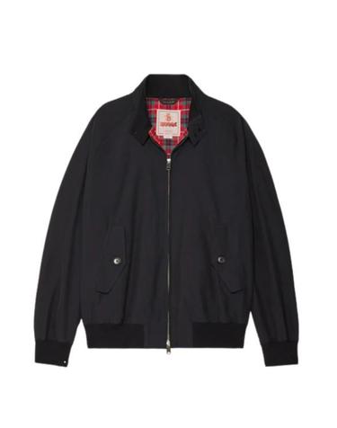 [해외직구] 26SS 바라쿠타 G9 레귤러핏 헤링턴 자켓 BRCPS0001300 Black