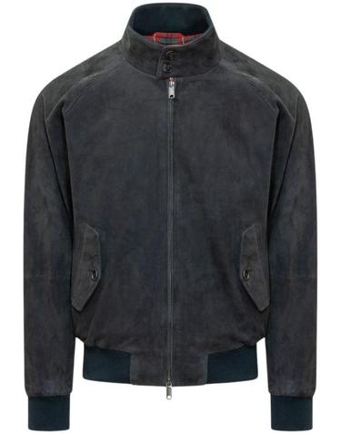 [해외직구] 26FW 바라쿠타 G9 스웨이드 자켓 BRCPS0939309 Black