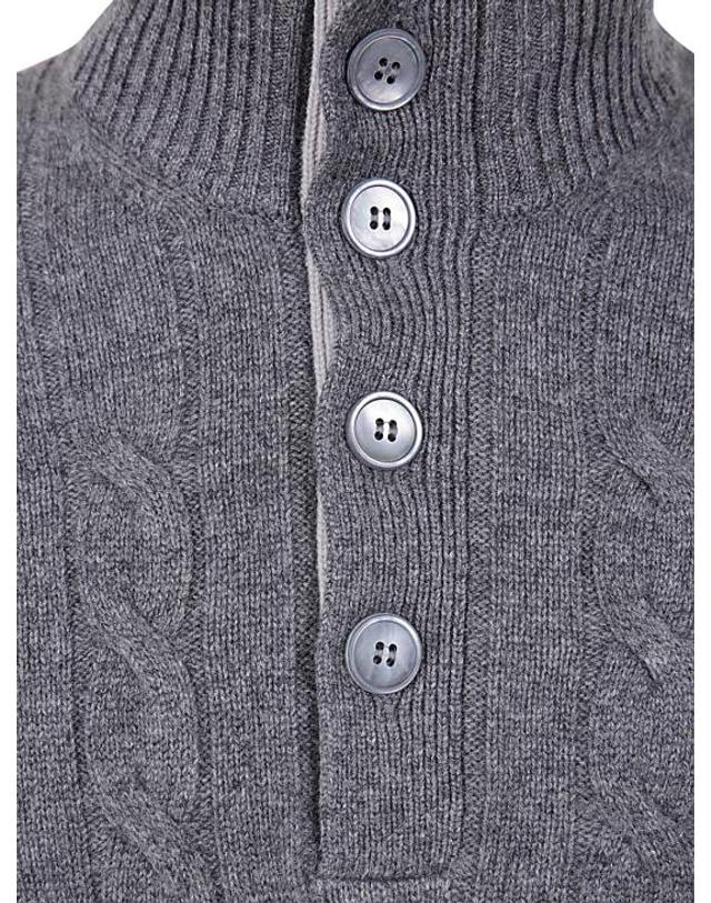 바르바 [해외직구] 24FW 발바 스웨터 KNITWEAR 1967223551 0098 GREY 착용컷