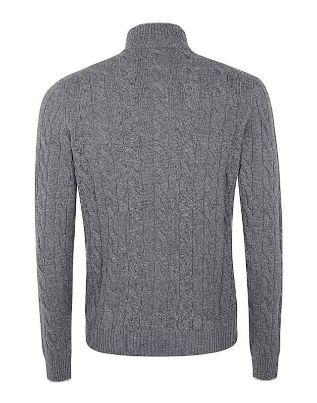 바르바 [해외직구] 24FW 발바 긴팔 티셔츠 KNITWEAR19672235510098 Grey 착용컷