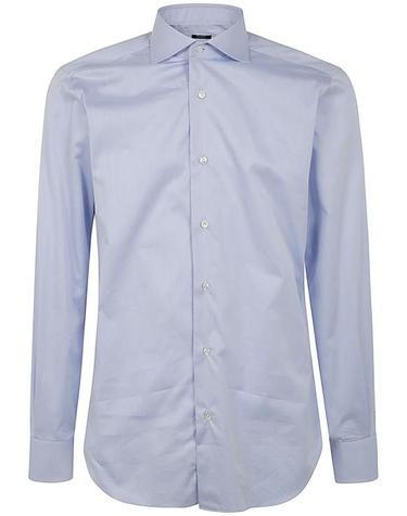 [해외직구] 24SS 발바 긴팔 셔츠 I1U13P0140111U 0003 BLUE